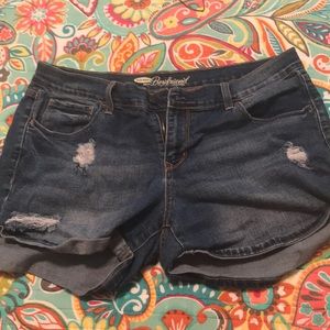 Old navy boyfriend shorts size 12